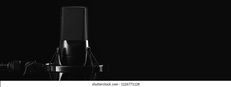 black background microphone images stock photos vectors shutterstock