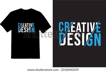 I am a professional t-shirt designer.
This is my new typography t-shirt design