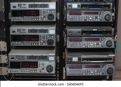 Professional video recorder. - Shutterstock ID 260604695