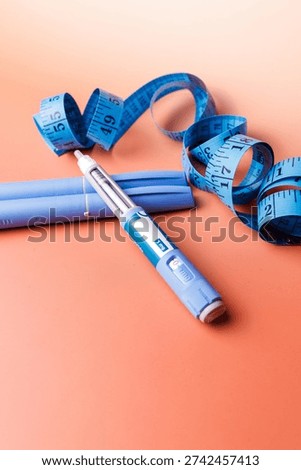 Professional view of injectable medication for weight loss. Perfect for healthcare articles, pharmaceutical ads and metabolic treatment illustrations.