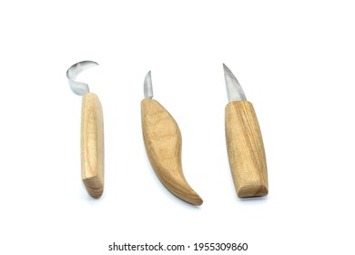 Professional Wood Carving Knife Spoon Knife Brown  