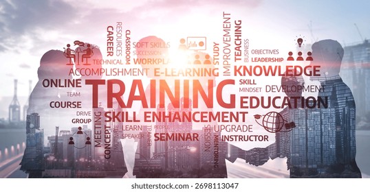 Professionals engaged in training and development, focused on enhancing skills and knowledge in a collaborative environment, fostering growth and achievement. Tessel