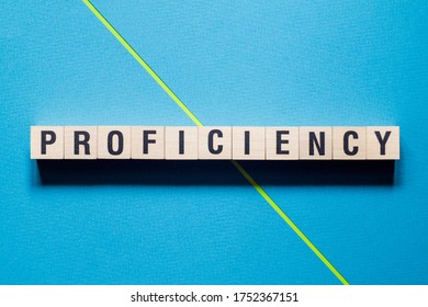 Proficiency Word Concept On Cubes