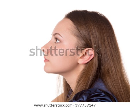Profile headshot of a brown hair lady