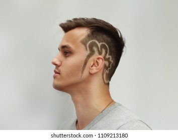 Men Modern Haircut Images Stock Photos Vectors Shutterstock