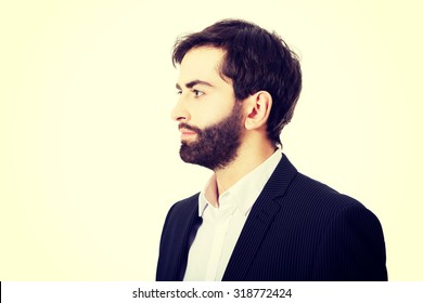 Profile Picture Of Handsome Businessman.