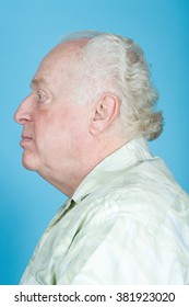 Profile Of A Senior Man