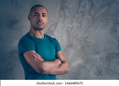 Profile Side View Portrait Attractive Muscular Stock Photo 1466489675 ...