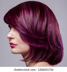 Purple Hair Images Stock Photos Vectors Shutterstock