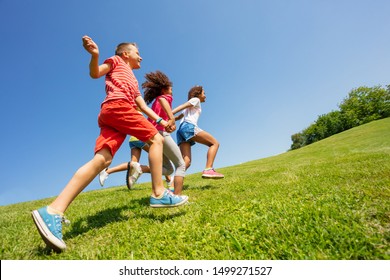 4,659 Child Running Back View Images, Stock Photos & Vectors | Shutterstock