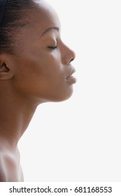 Profile of a woman