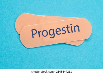 Progestin Transdermal Patch. Hormone Therapy For Women