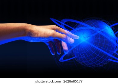 programer people or businessman hand touching interactive to hologram of network technology computer online system, business and finance application - Powered by Shutterstock - Get 15% off with code: PIKWIZARD15