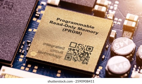 Programmable Read-Only Memory (PROM) ROM that can be programmed once by the user. integrated circuits ICs