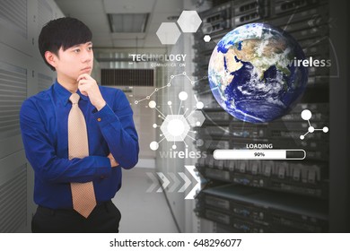 Programmer in data center room - Powered by Shutterstock - Get 15% off with code: PIKWIZARD15