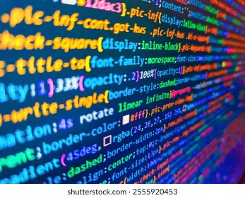 A programmer must be detailoriented and patient, often spending hours troubleshooting problems and writing code that needs. Backend programming, software development concept. Blue php.