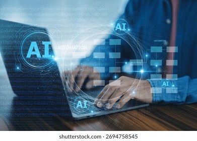 Programmer use AI technology to streamline software testing, automating test cases and ensuring thorough code validation across multiple environments.
