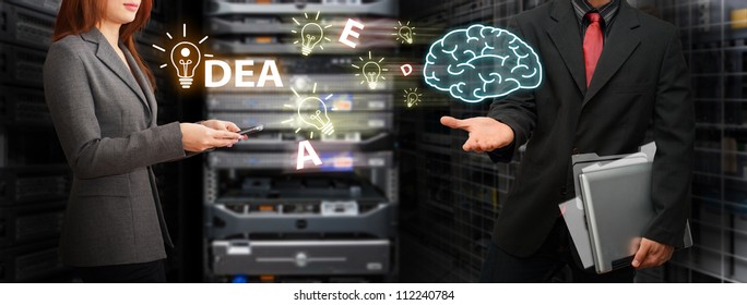 Programmers got idea in data center room