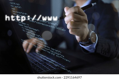 Programmers or website makers are coding source code to build a website to promote business in online channels to gain wide exposure and generate advertising revenue.