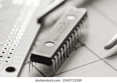 Programming boardin white background mc - Powered by Shutterstock - Get 15% off with code: PIKWIZARD15