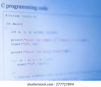 Programming Code In C Language