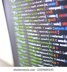 Line Computer Programming Code Written On AI-generated image 2560081799 ...