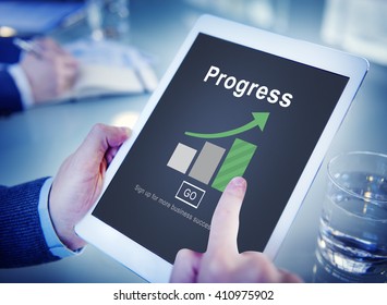 Progress Development Improvement Advancement Concept