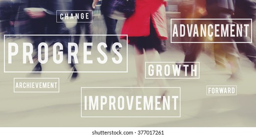 Progress Development Innovation Improvement Concept