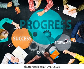 Progress Growth Development Improvement Concept