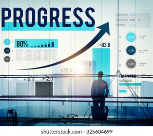 Progress Improvement Development Success Growth Concept