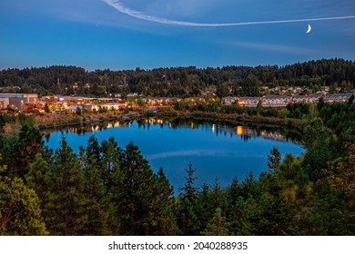 Progress Lake in Beaverton, Oregon, USA