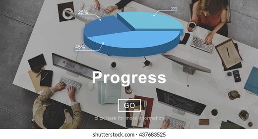 Progress Mission Move Forward Improvement Concept