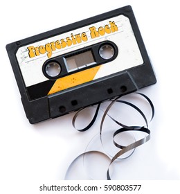 progressive rock musical genres audio tape label