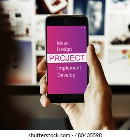 Project Design Implement Development Concept - Shutterstock ID 480435598