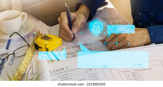 Project Engineers Review Construction Safety Documents.,Construction Safety Consulting,Real Estate And Building Business