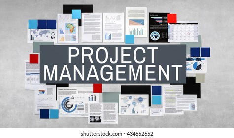 Project Management Planning Strategy Methods Concept Stock Photo ...