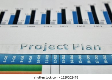 Project plan and chart. - Powered by Shutterstock - Get 15% off with code: PIKWIZARD15