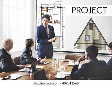 Project Plan Strategy Estimate Collaboration Job Concept
