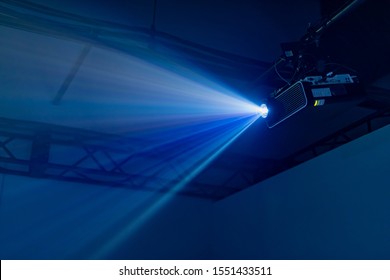 Projector equipment projecting digital images