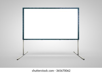 Projector Screen 3d Render