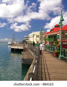 Promenade In Bridgetown / Barbados