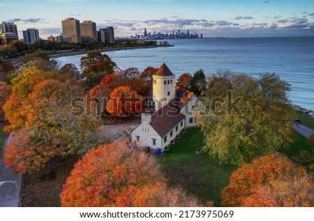 Promontory Point in Hyde Park Chicago  Foto stock © 