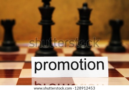 Promotion concept