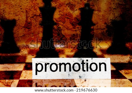 Promotion concept