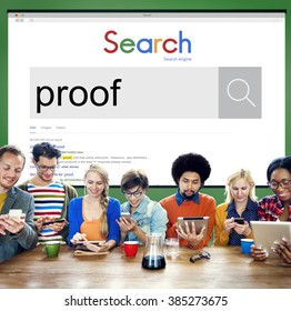 Proof Confirmation Certification Evidence Validation Concept