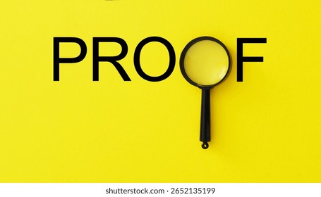 Proof is shown using a text. Fact or fake. Choice between falsehood and truth
