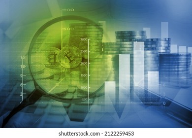 proof of stake ,digital currency and financial innovation concept - Shutterstock ID 2122259453