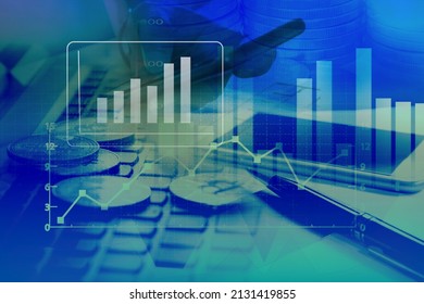 proof of stake ,digital currency and financial innovation concept - Shutterstock ID 2131419855