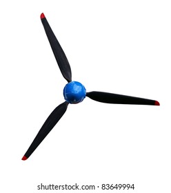 Propeller 3 blades, isolated against background