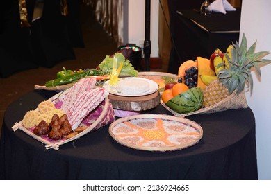 Prosperous Table In A Sri Lankan Wedding